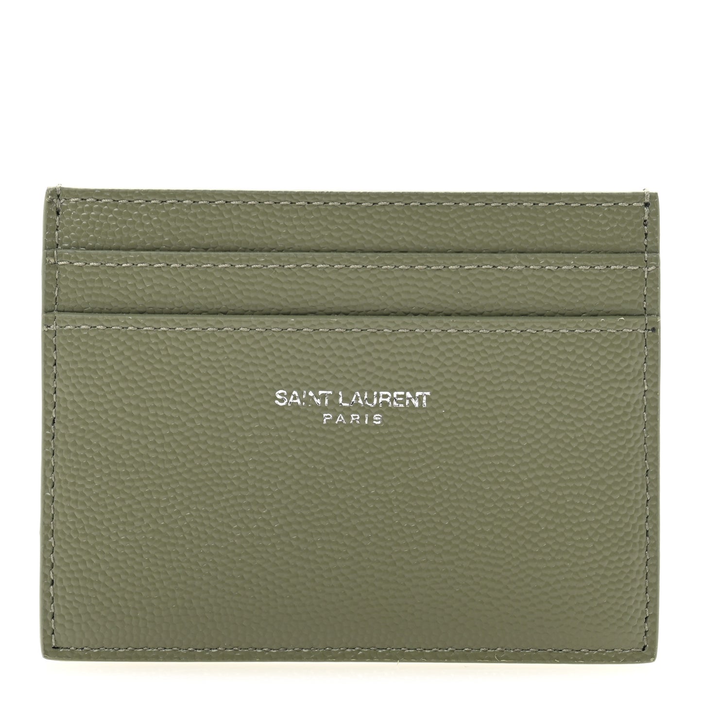 Grain De Poudre Card Case Light Khaki