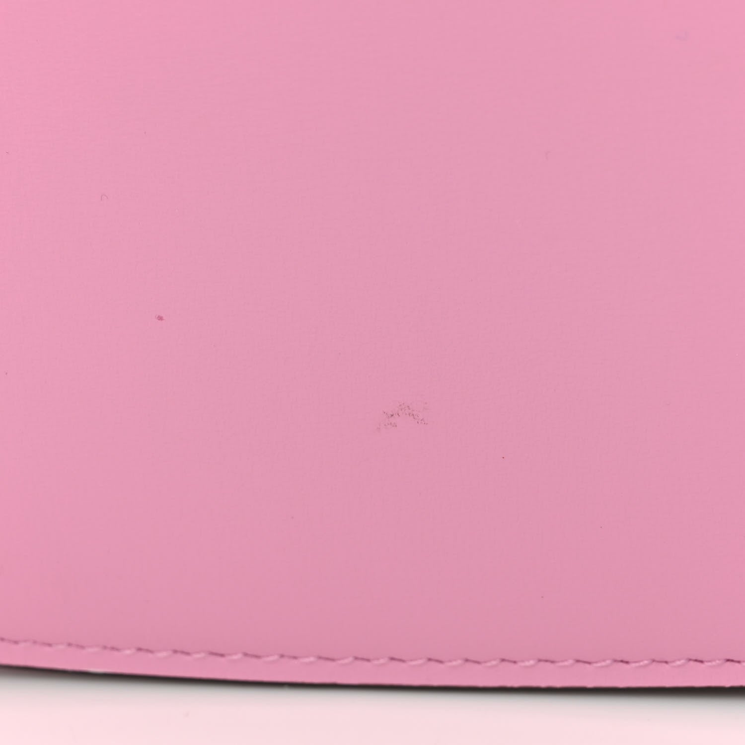 Gucci Boarded Dyana Lux Calfskin Web Small Bamboo 1947 Top Handle Bag Nice Pink 12 of 13