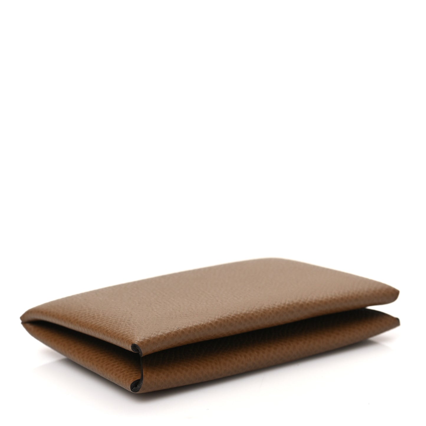 Epsom Verso Calvi Duo Card Case Alezan Biscuit
