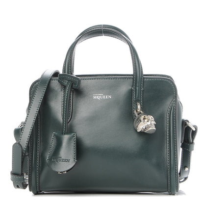 Alexander McQueen Calfskin Mini Padlock Dark Green Bottle 1 of 8