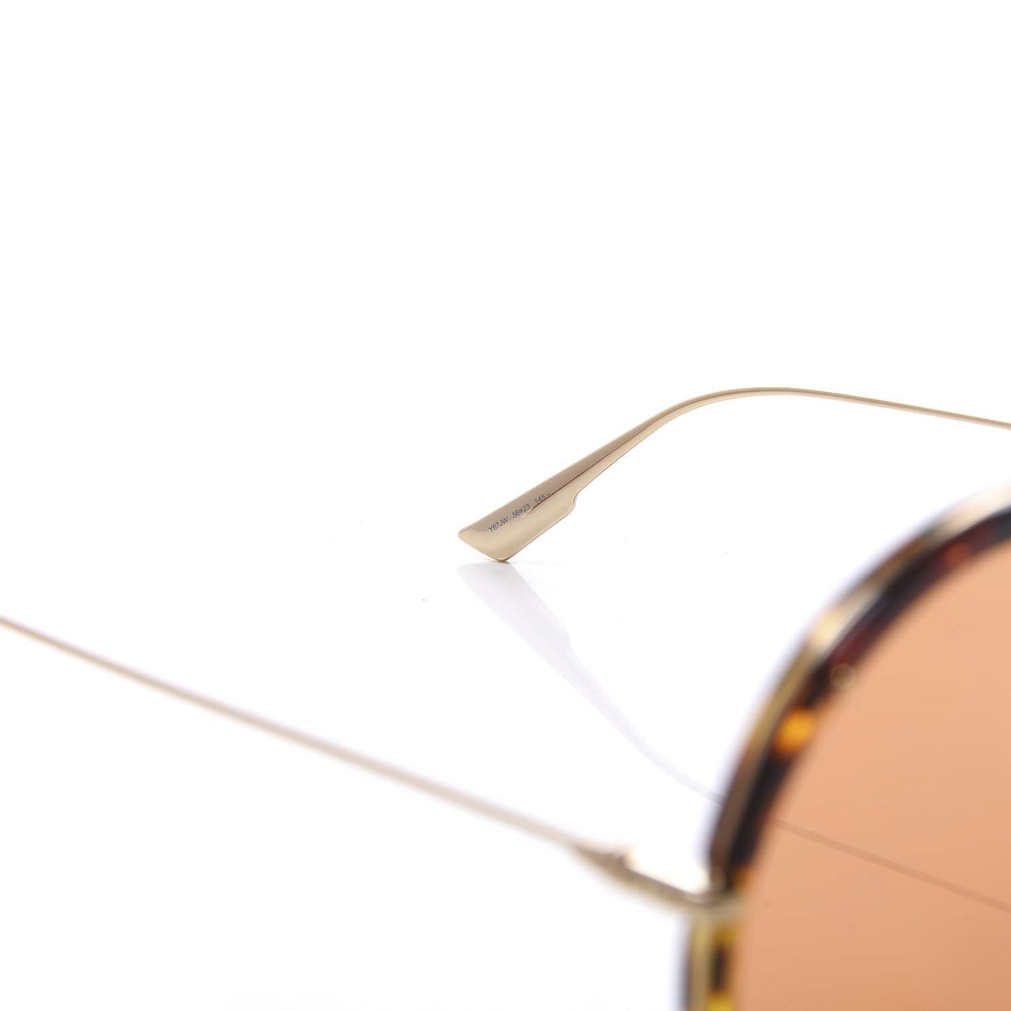 Hypnotic 1 Round Sunglasses Havana Orange