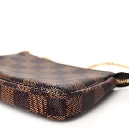 Louis Vuitton Damier Ebene Mini Pochette Accessories 9 of 10