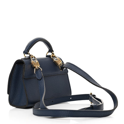 Moynat Taurillon Blush Rejane Nano Ocean 2 of 8