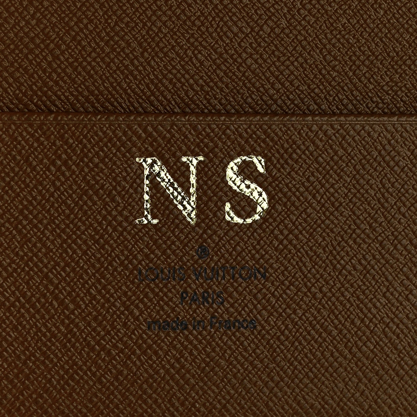 Monogram Large Ring Agenda Cover