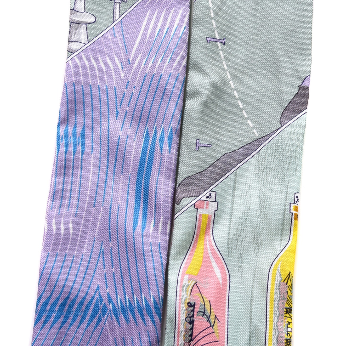 Silk Caleche Mors Et Bouteilles Twilly