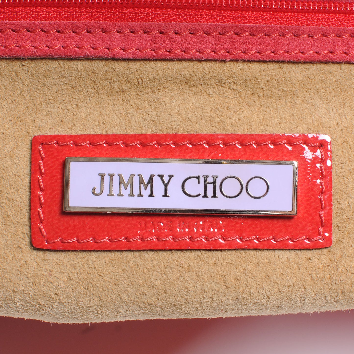 Patent Leather Torquay Flap Red