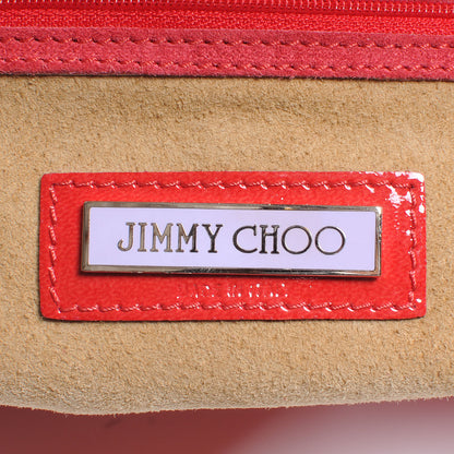 Jimmy Choo Patent Leather Torquay Flap Red 7 of 7