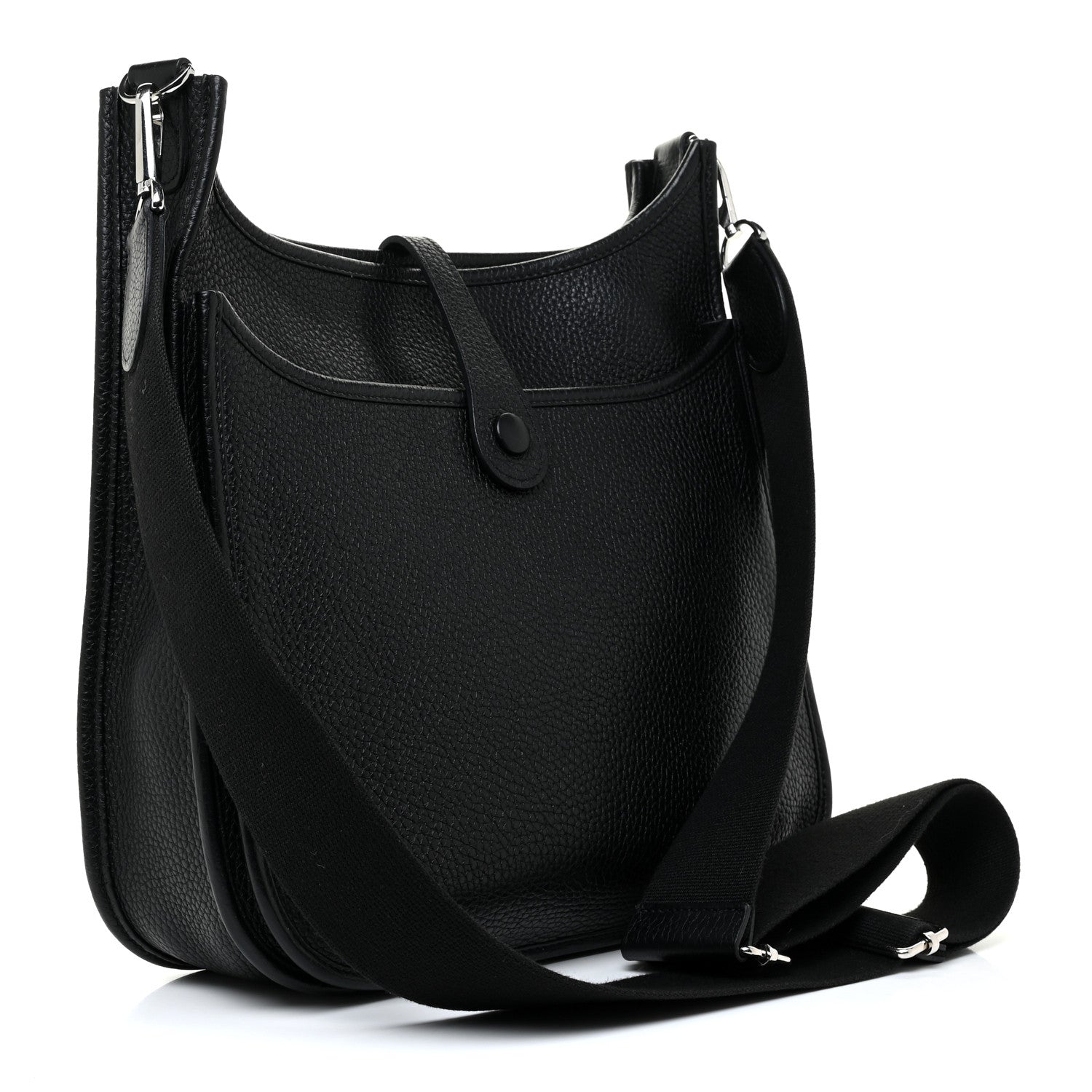 Hermes Taurillon Clemence Evelyne III PM Black 2 of 9