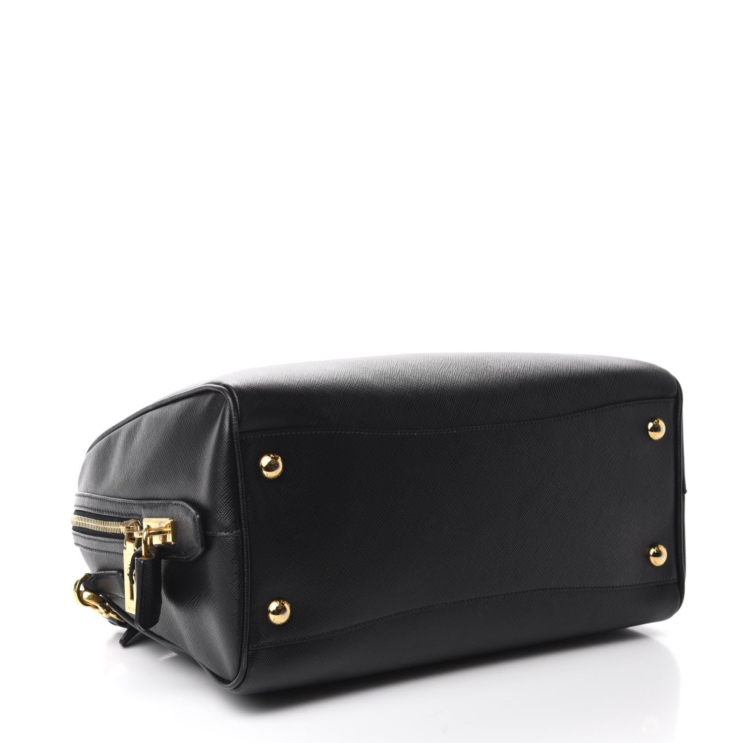 Prada Saffiano Lux Bowler Black 3 of 10