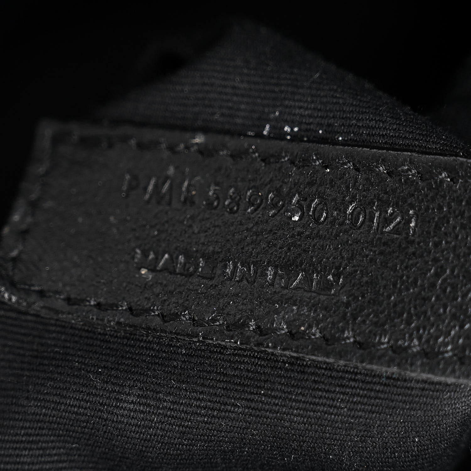Saint Laurent Crinkled Calfskin Matelasse Monogram Large Niki Shopper Tote Black 7 of 17