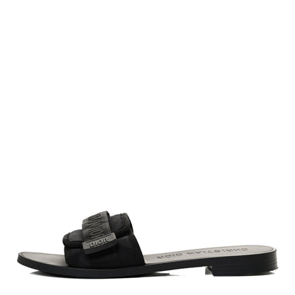 Christian Dior Technical Stretch Fabric Camouflage Dio(r)evolution Slide Sandals 36 Black Military 1 of 11