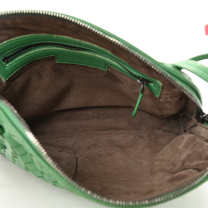 Bottega Veneta Nappa Intrecciato Nodini Crossbody Messenger Green 5 of 17