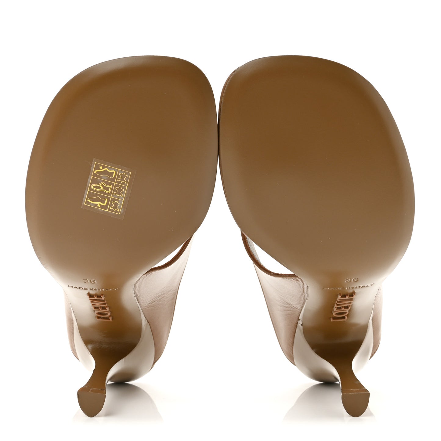 Shiny Calfskin Toggle Sandals  37 Oak