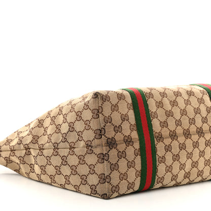 Gucci Monogram Large Jolicoeur Tote Brown 9 of 10