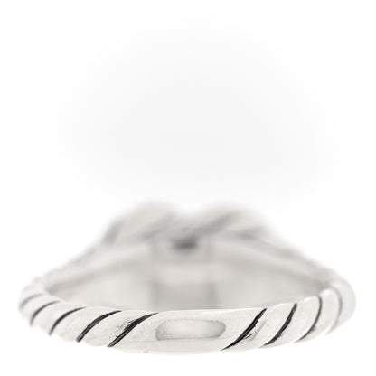 David Yurman Sterling Silver Sculpted Heart Pinky Ring 46 3.75 3 of 5