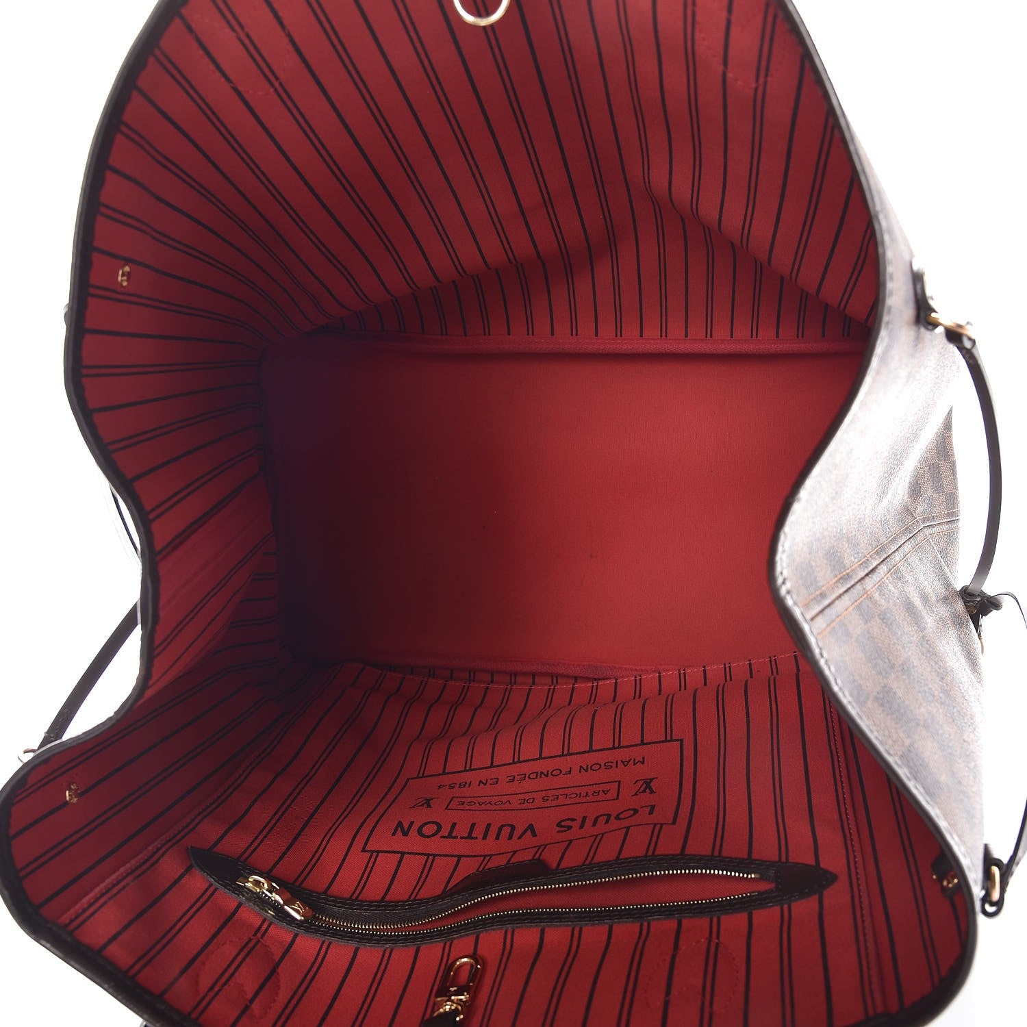 Louis Vuitton Damier Ebene Neo Neverfull GM 6 of 11