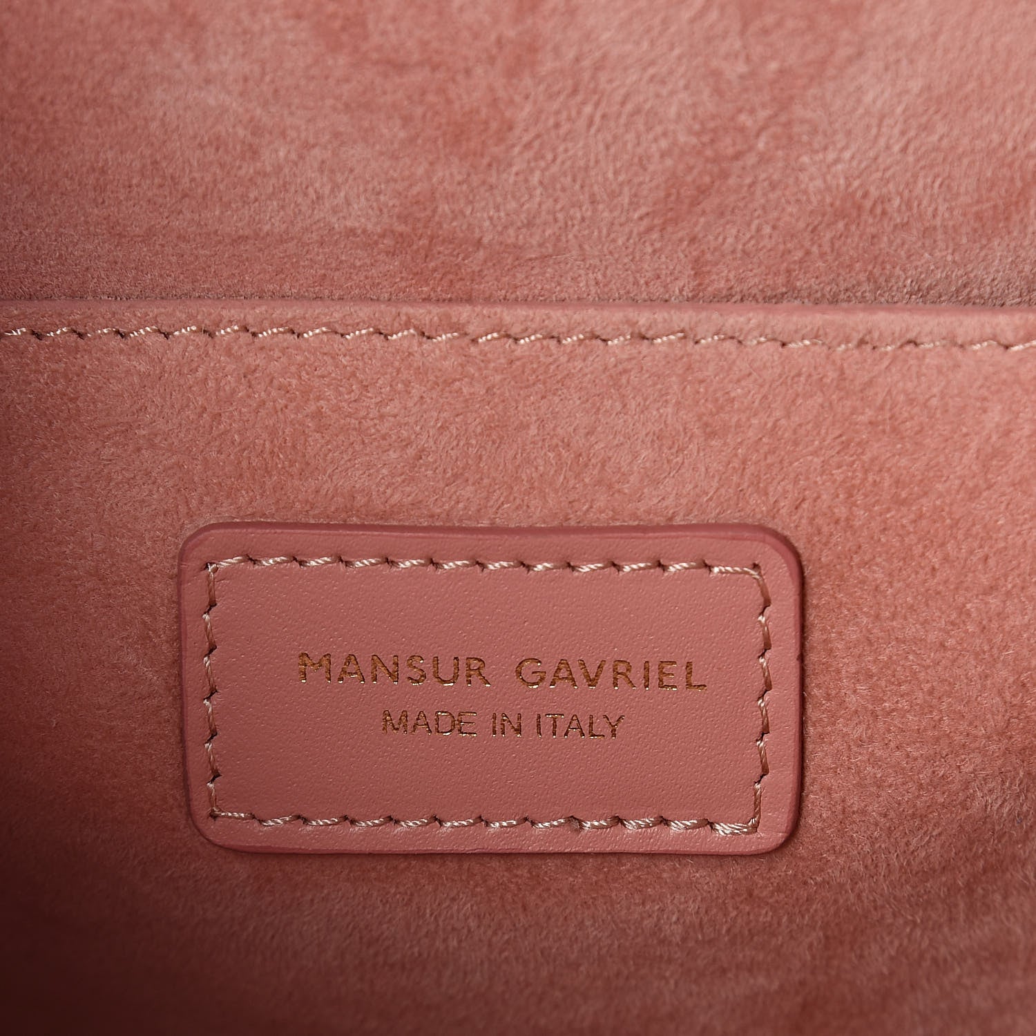 Mansur Gavriel Calfskin Elegant Bag Blush 6 of 8