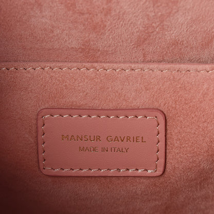 Mansur Gavriel Calfskin Elegant Bag Blush 6 of 8