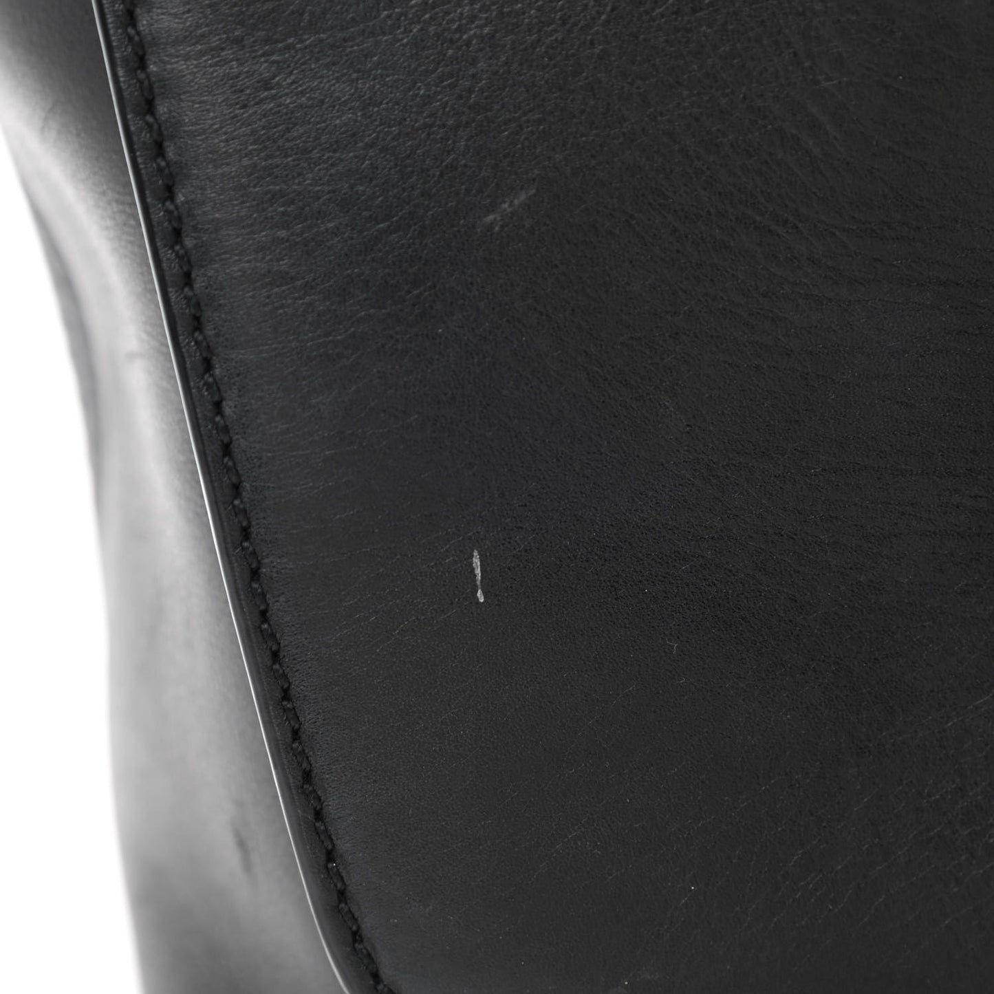 Calfskin Small Rockstud Demilune Double Handle Satchel Black