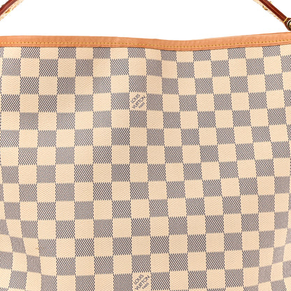 Louis Vuitton Damier Azur Delightful PM Rose Ballerine 8 of 10