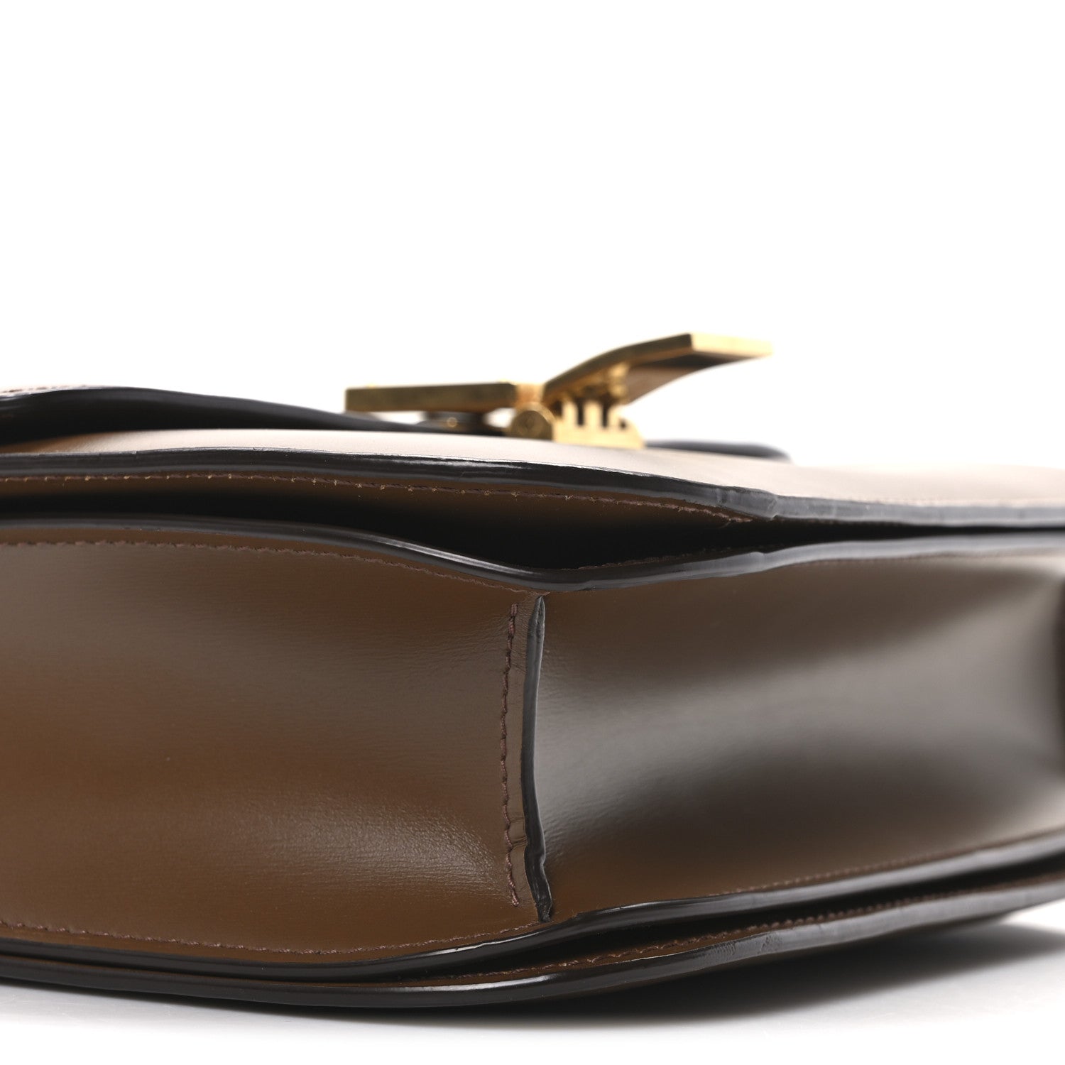 Celine Smooth Calfskin Medium Classic Box Flap Bag Camel 9 of 10