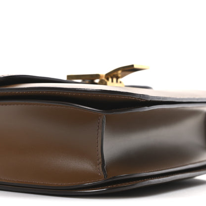 Celine Smooth Calfskin Medium Classic Box Flap Bag Camel 9 of 10