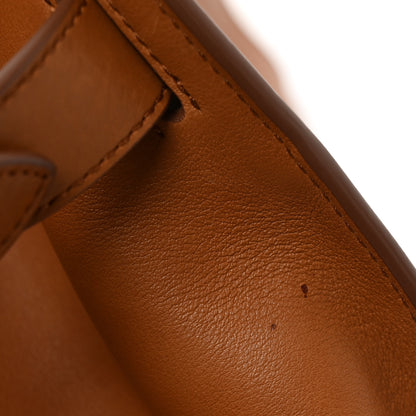 The Row Polished Saddle Calfskin Soft Margaux 15 Cuir 10 of 10