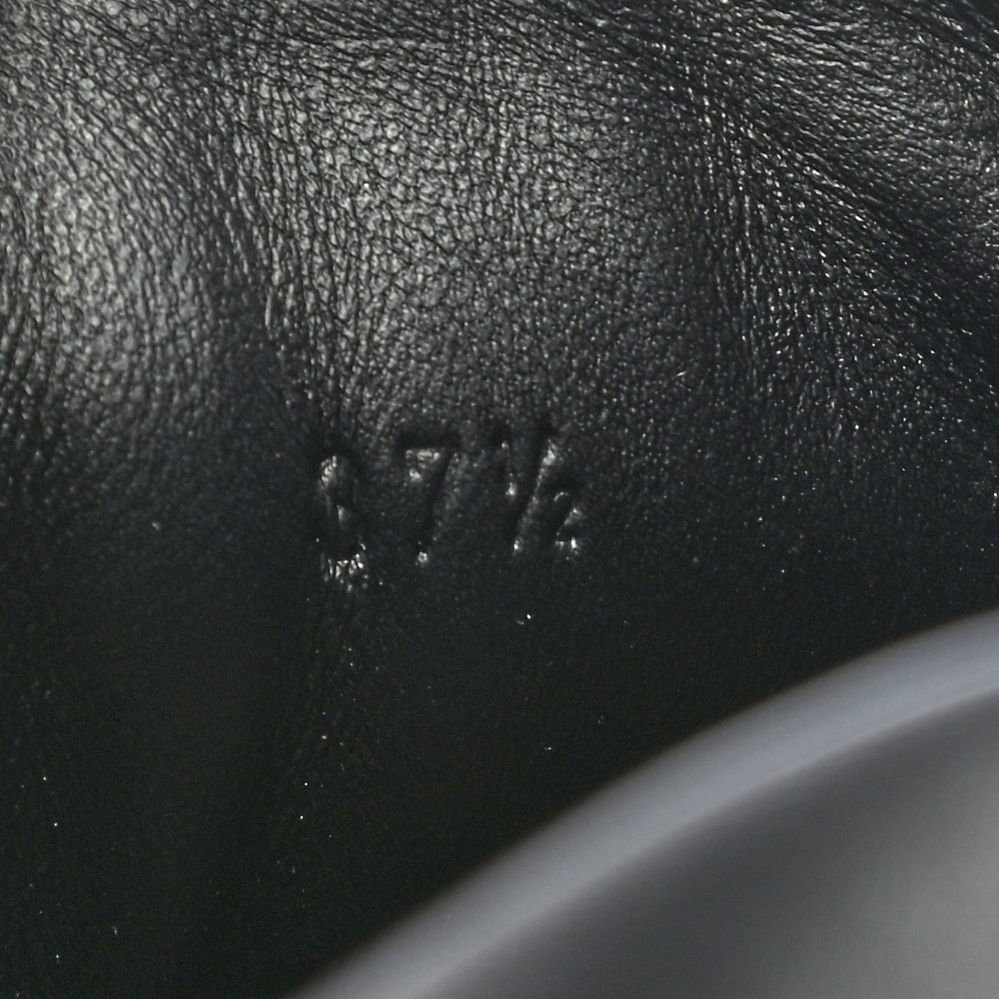 Calfskin Day Sneakers 37.5 Black