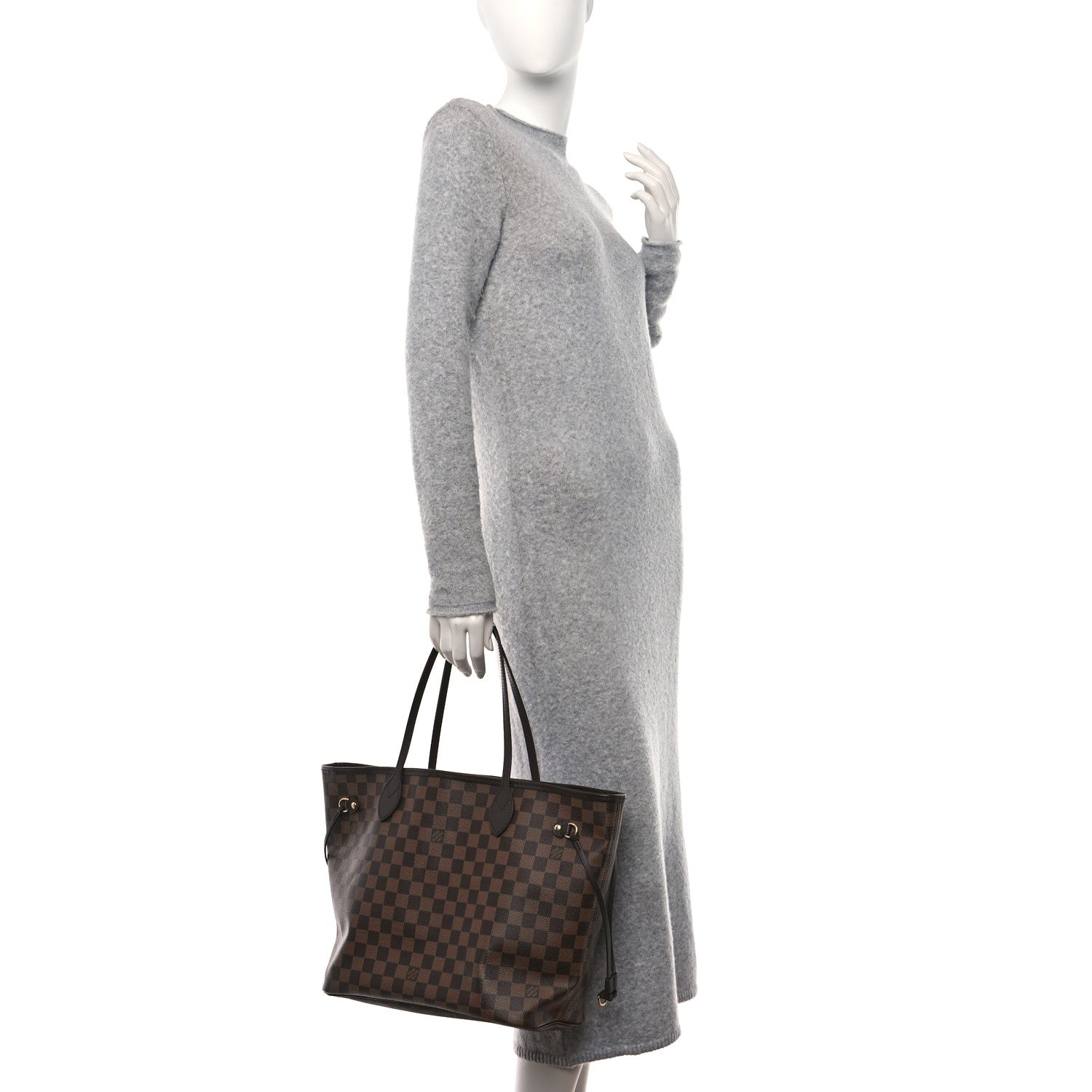 Louis Vuitton Damier Ebene Neo Neverfull MM 2 of 11