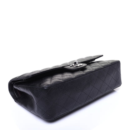 Chanel Caviar Quilted Medium Double Flap Black 4 of 14
