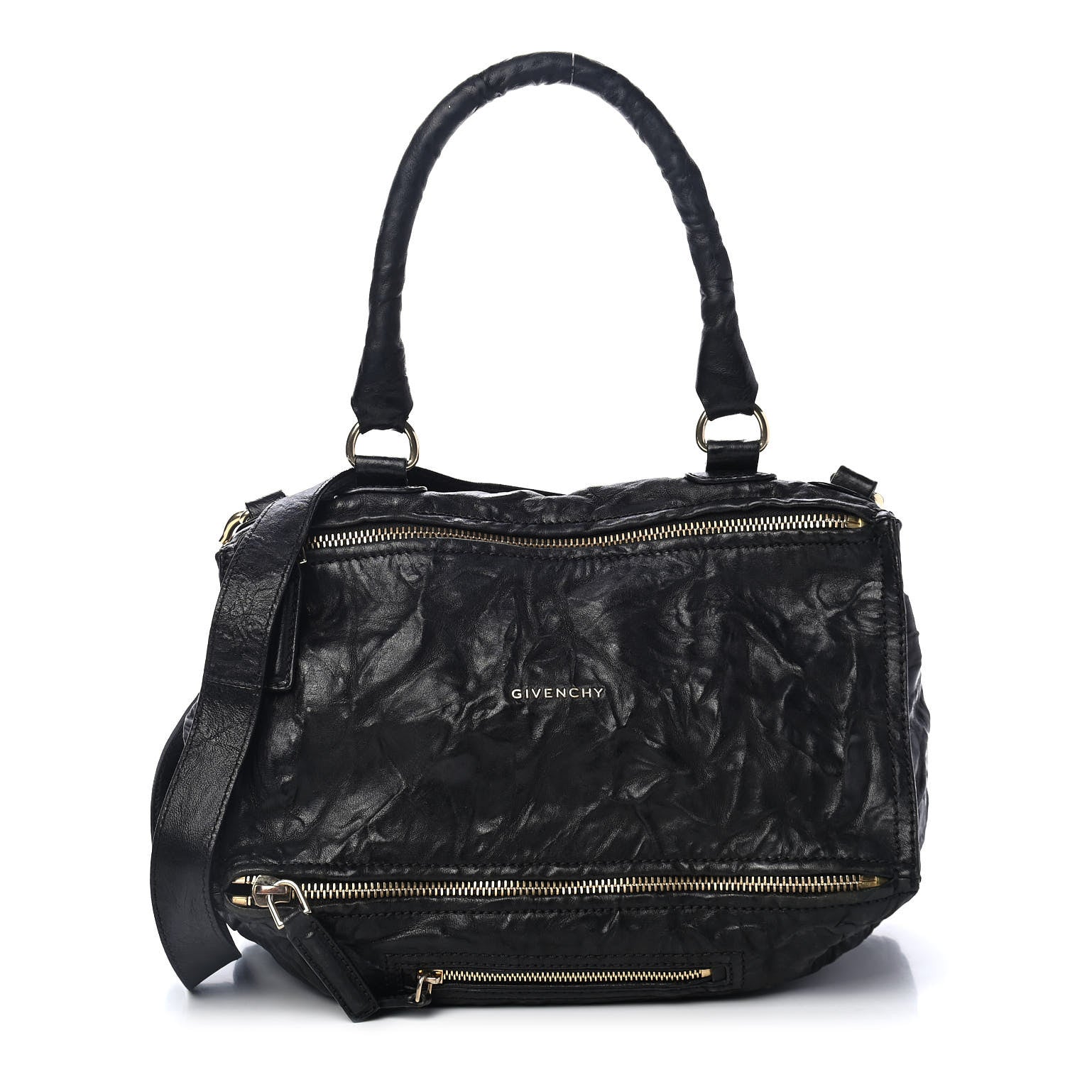 Givenchy Tumbled Sheepskin Medium Pandora Black 1 of 4