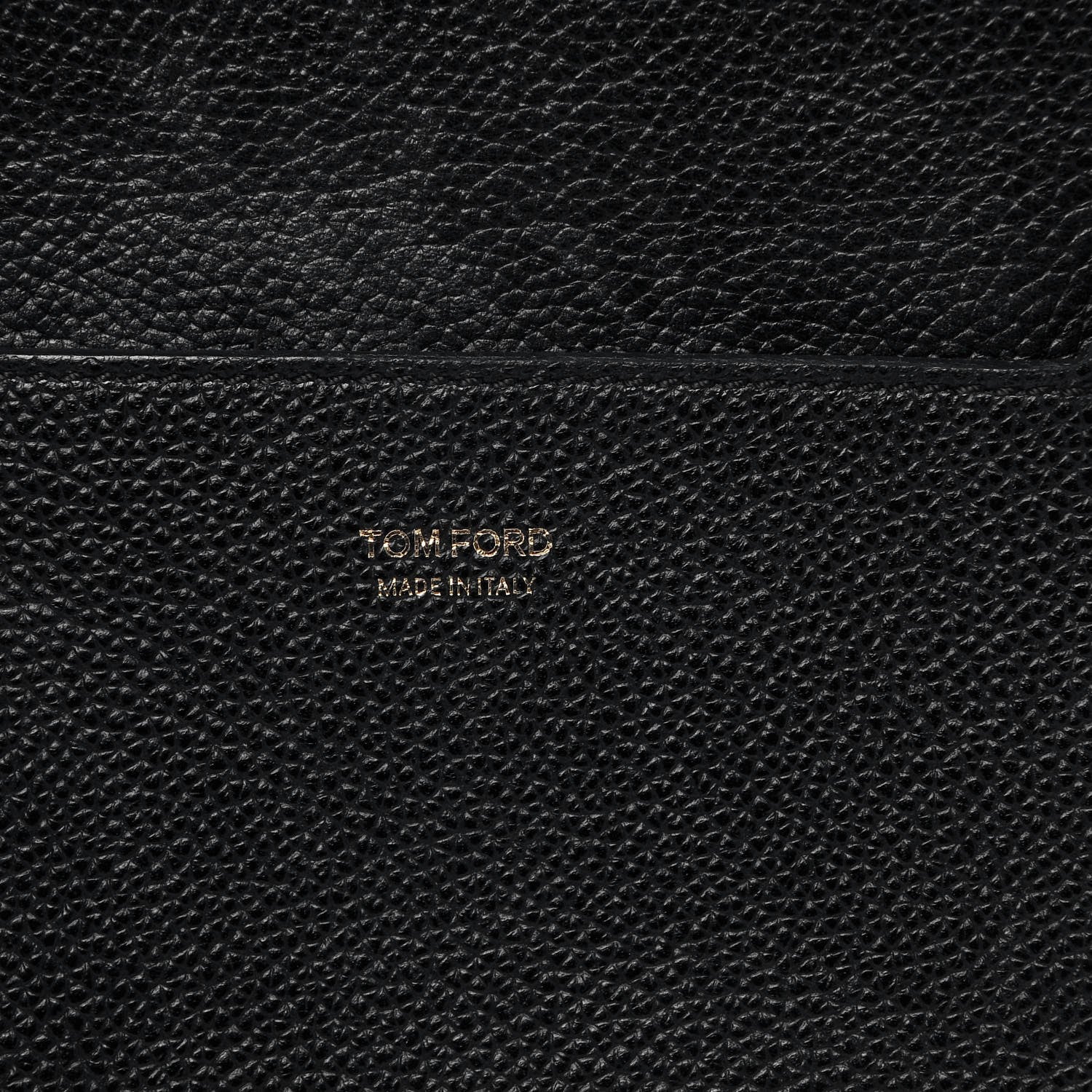 Tom Ford Pebbled Calfskin Medium Jennifer Black 6 of 7