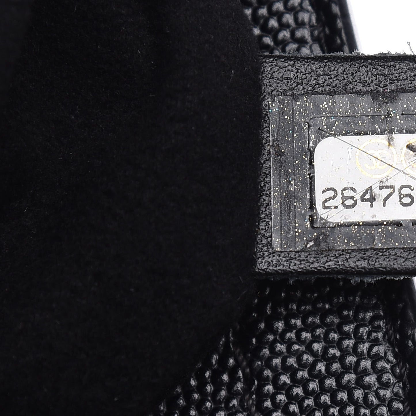 Caviar Medium Studded Deauville Tote Black