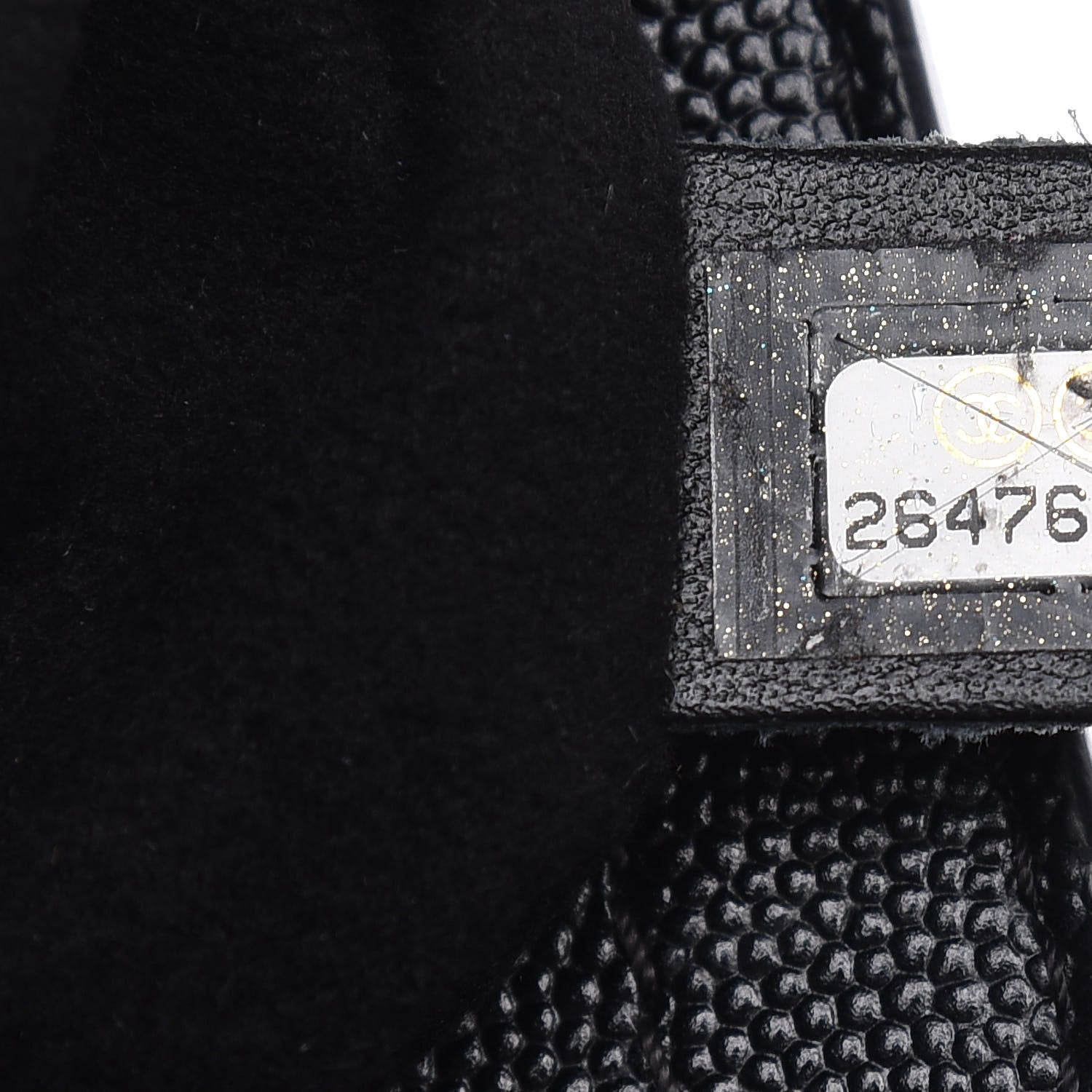 Chanel Caviar Medium Studded Deauville Tote Black 7 of 19
