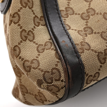 Gucci Monogram Small Scarlett Studded Interlocking G Hobo Dark Brown 11 of 14