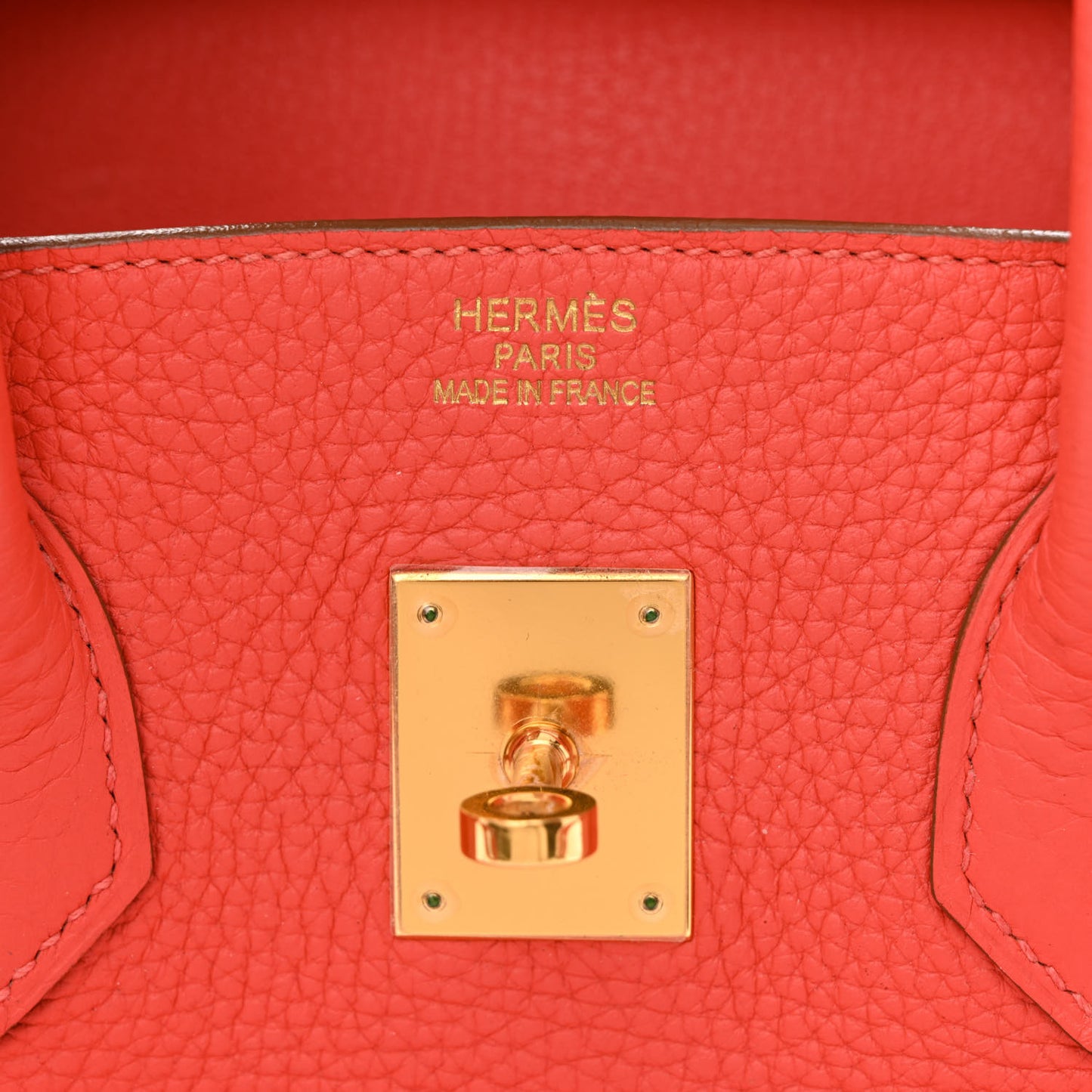 Taurillon Clemence Birkin 35 Rose Jaipur