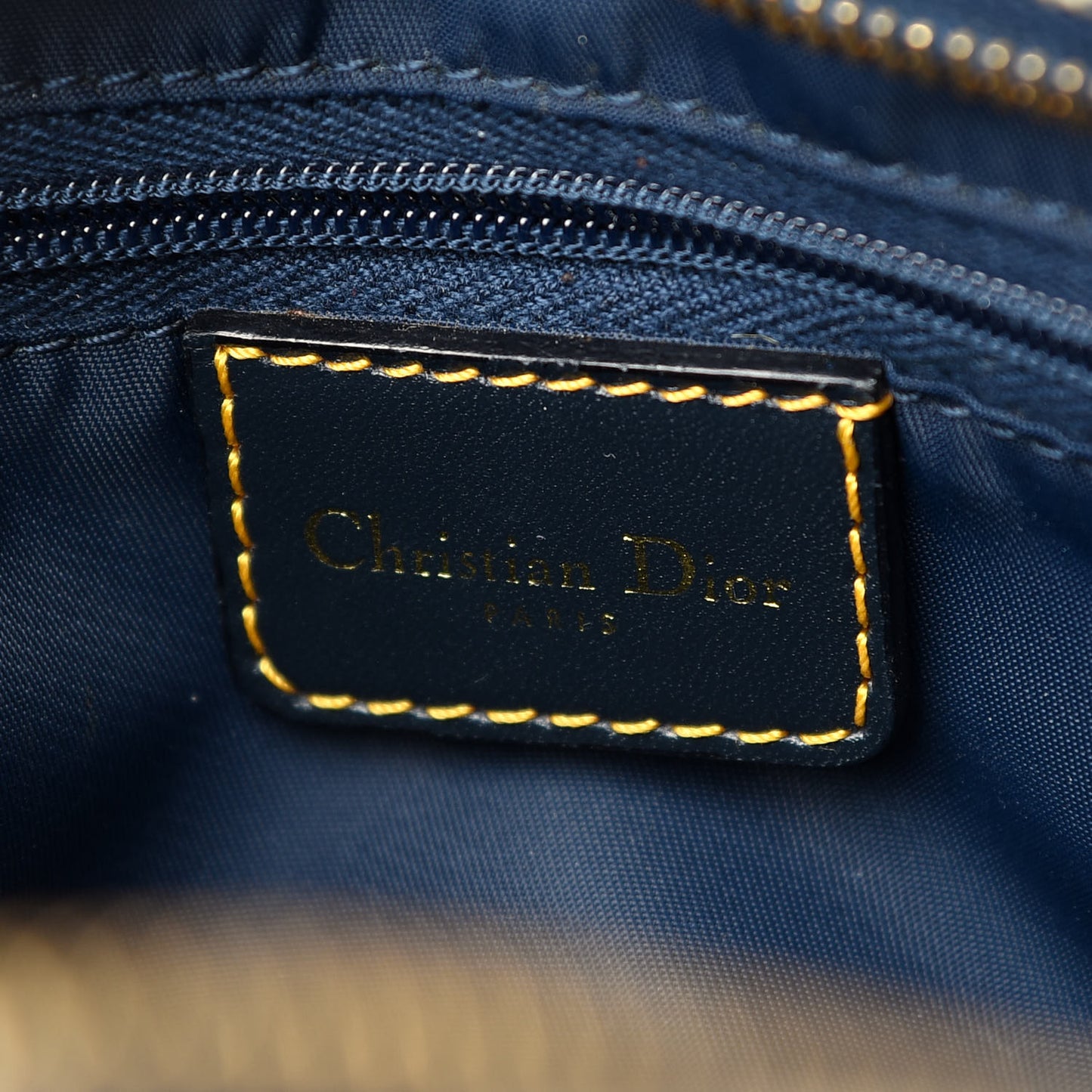 Monogram Mini Saddle Bowler Navy Navy