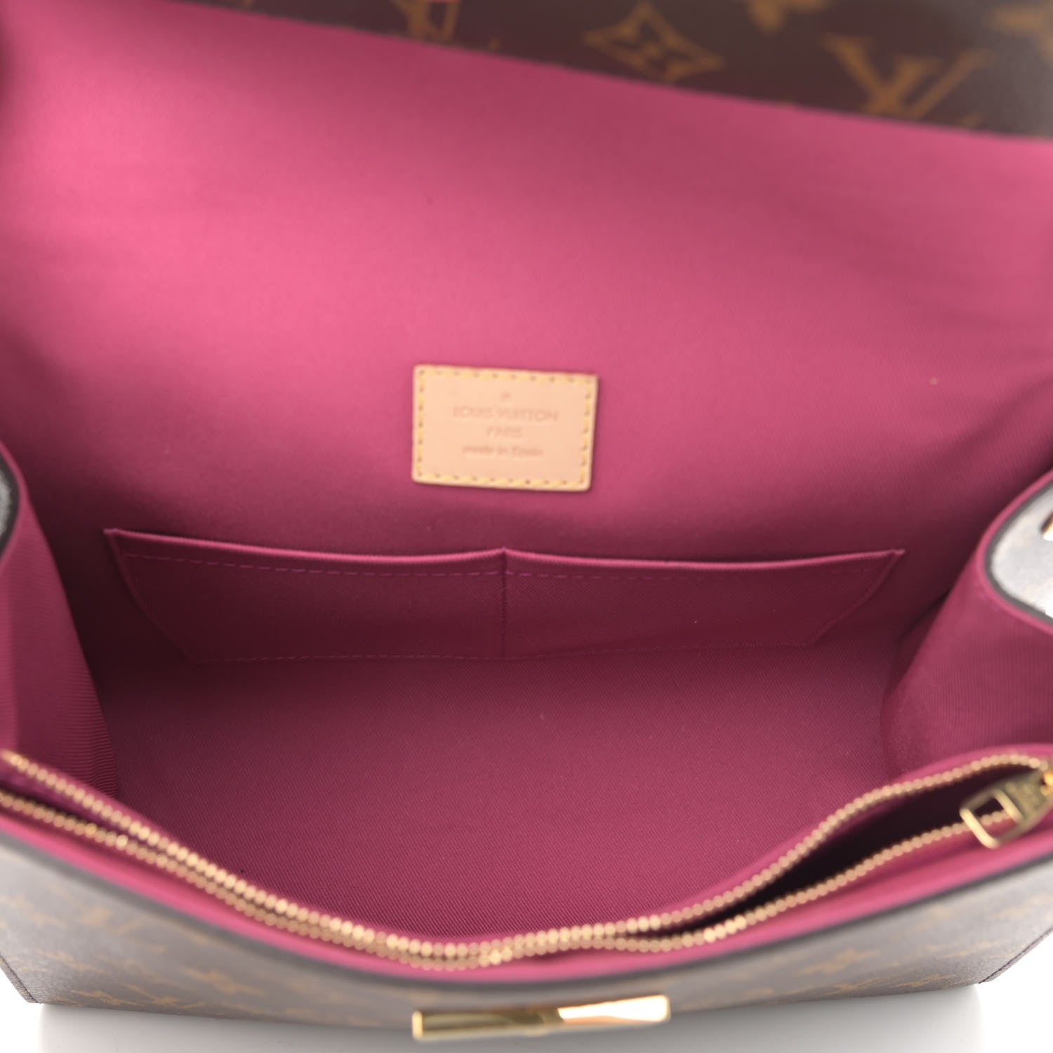 Louis Vuitton Monogram Cluny BB Bordeaux Fuchsia 5 of 13