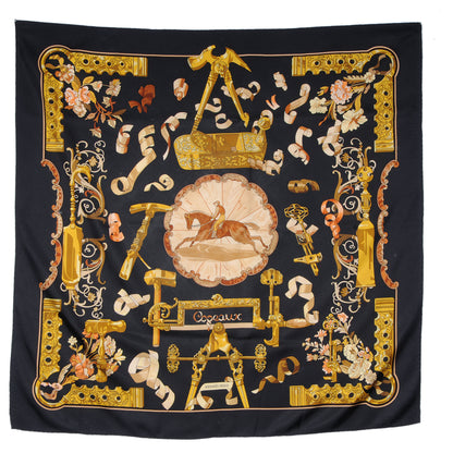 Hermes Silk Copeaux Scarf 90 2 of 5