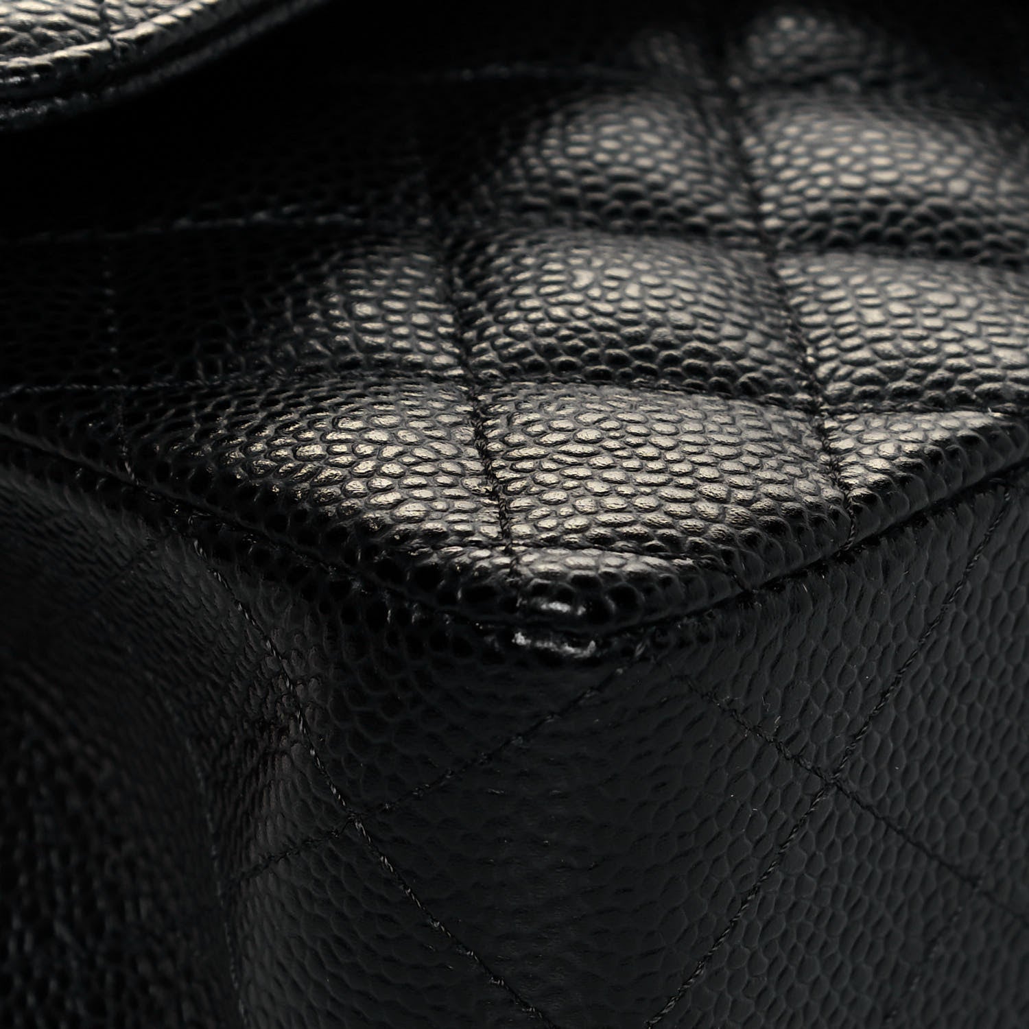 Chanel Caviar Quilted Small Double Flap Black 9 of 13