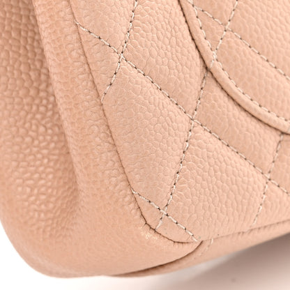 Chanel Caviar Quilted Small CC Filigree Flap Beige Black 11 of 15