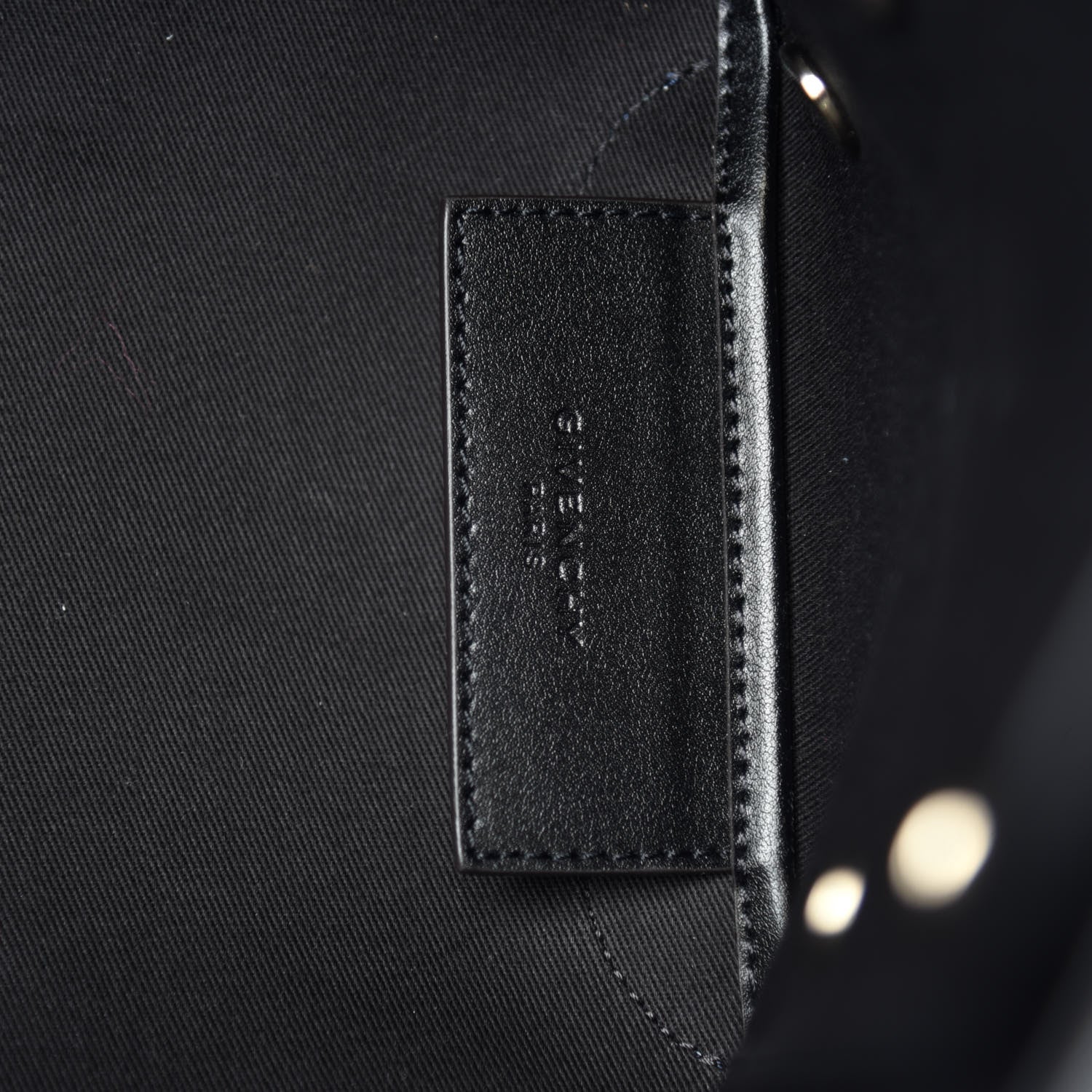 Givenchy Denim Medium Logo Bond Shopper Tote Blue 9 of 11