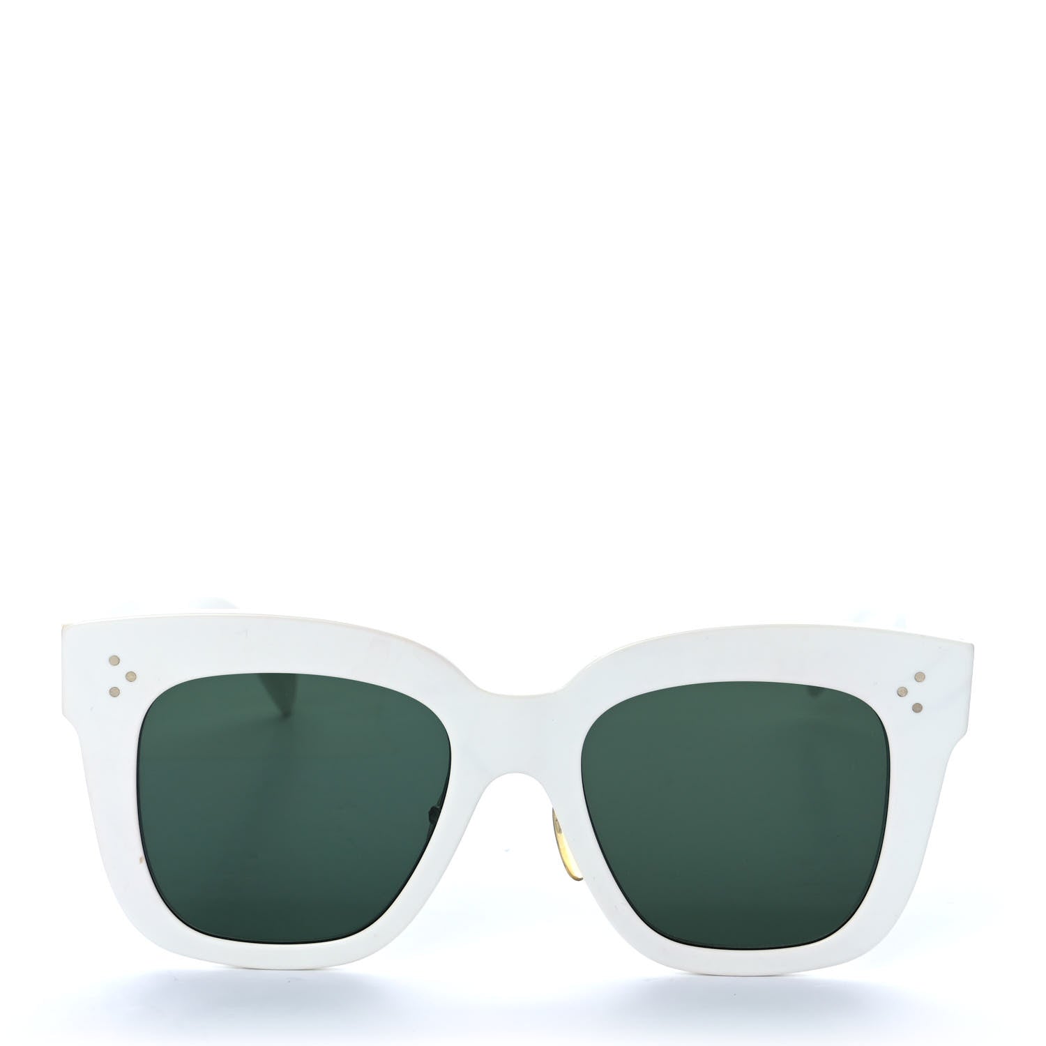 Celine Acetate Kim Sunglasses CL 41444/S White 2 of 7