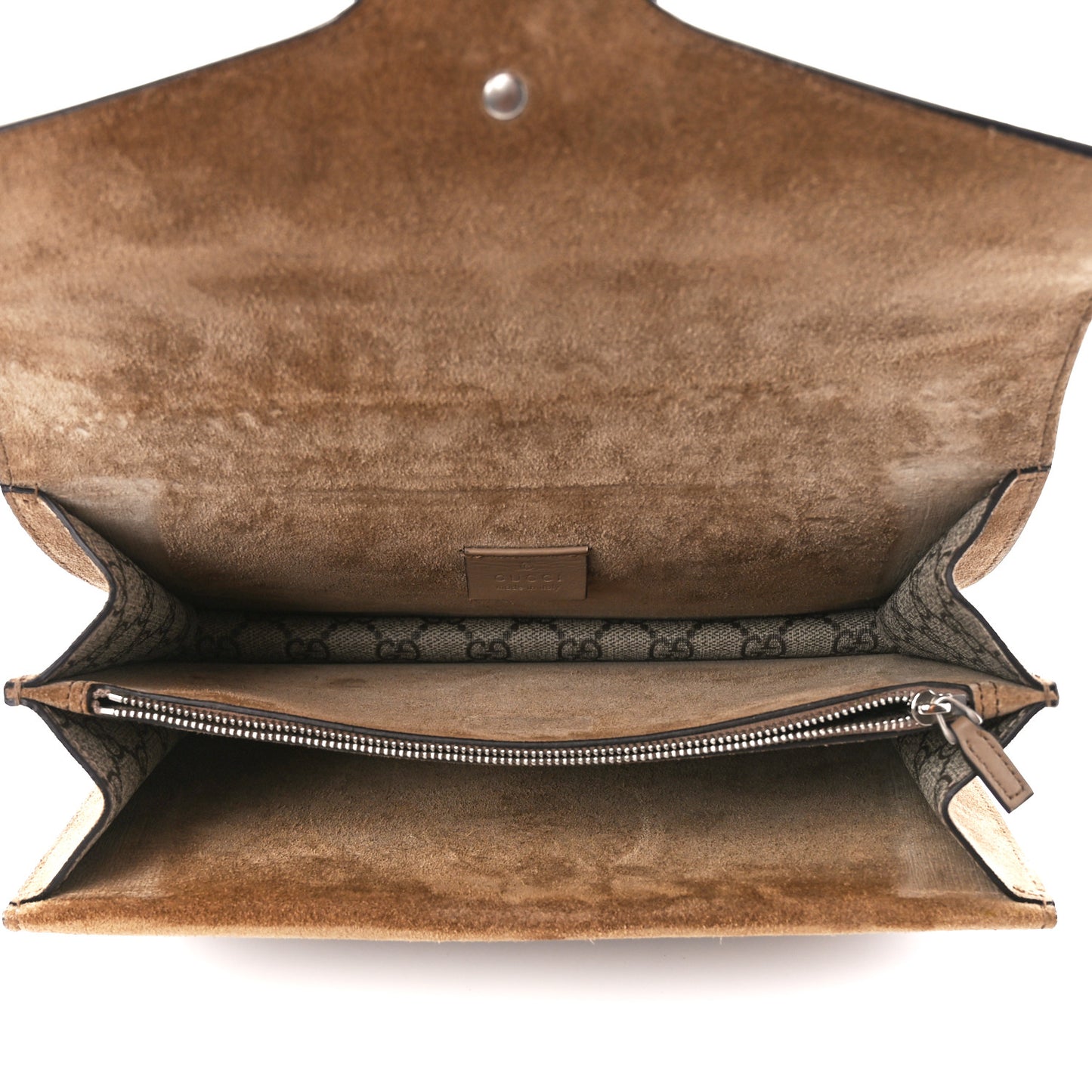 GG Supreme Monogram Small Dionysus Shoulder Bag Taupe