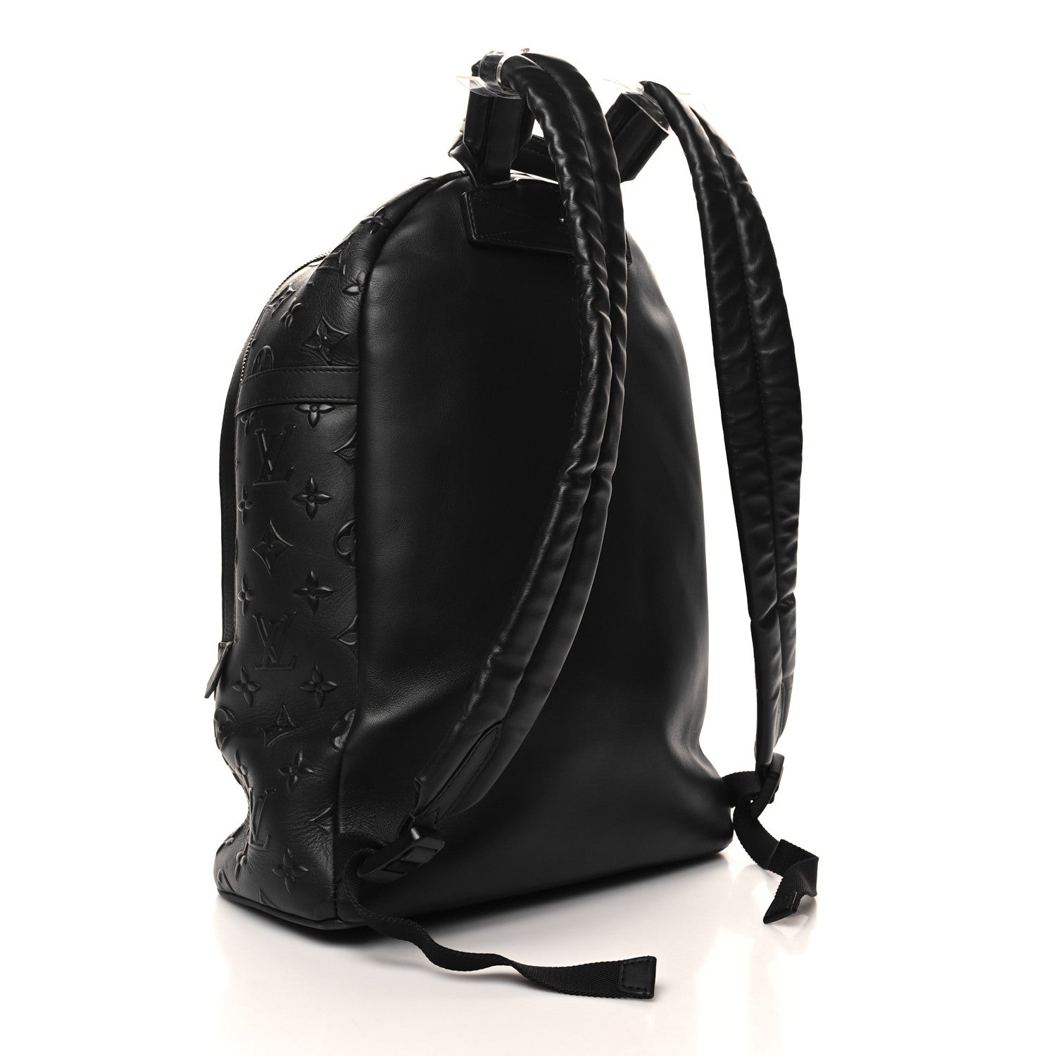 Louis Vuitton Monogram Seal Armand Backpack Black 3 of 10
