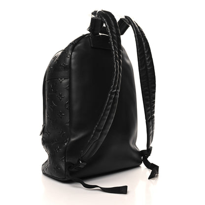 Louis Vuitton Monogram Seal Armand Backpack Black 3 of 10