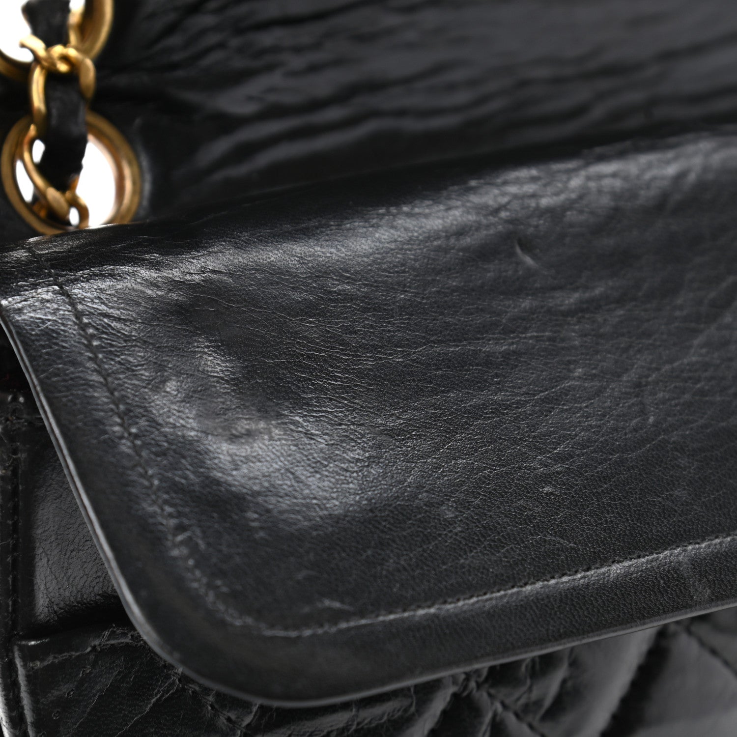 Chanel Aged Calfskin Quilted 2.55 Reissue 225 Flap Black 6 of 10