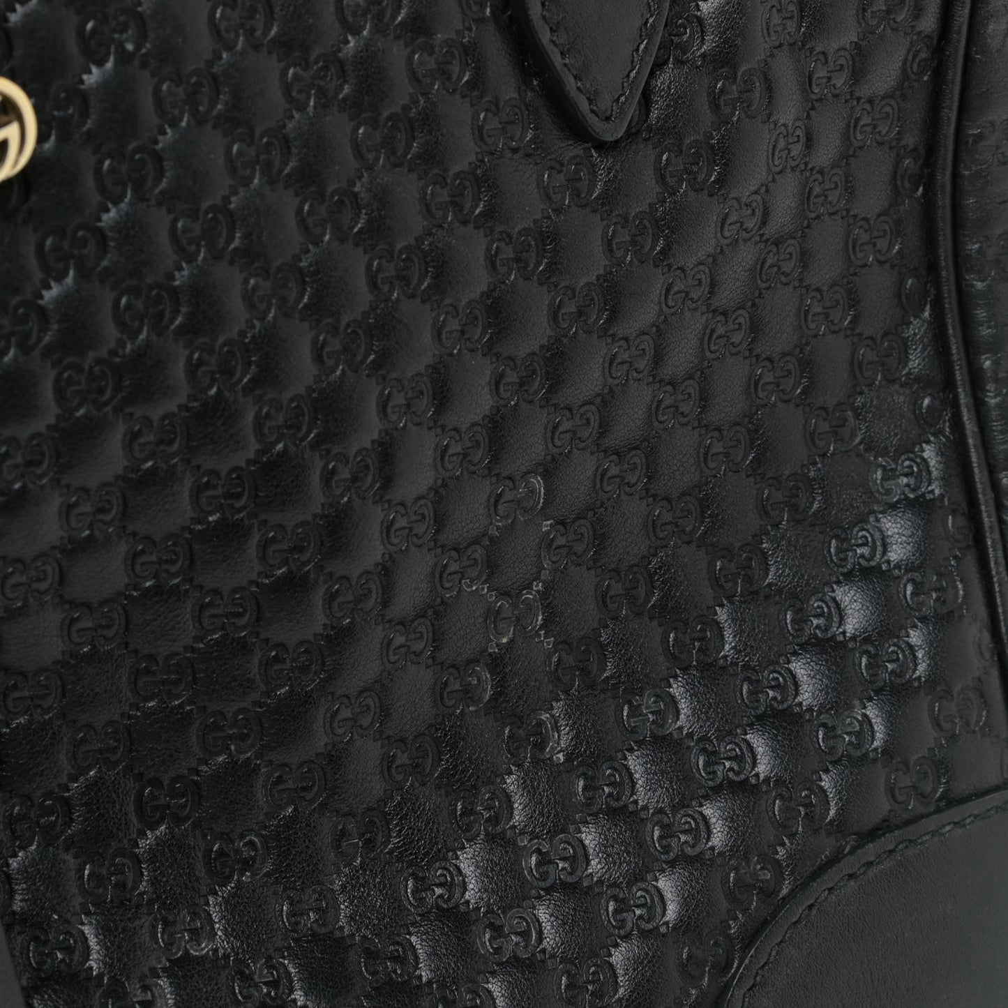 Microguccissima Small Bree Tote Black