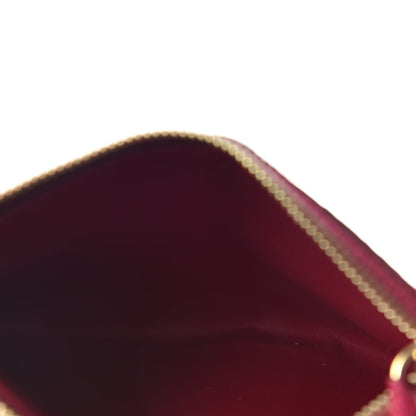 Louis Vuitton Monogram Zipped Card Holder Fuchsia 5 of 7