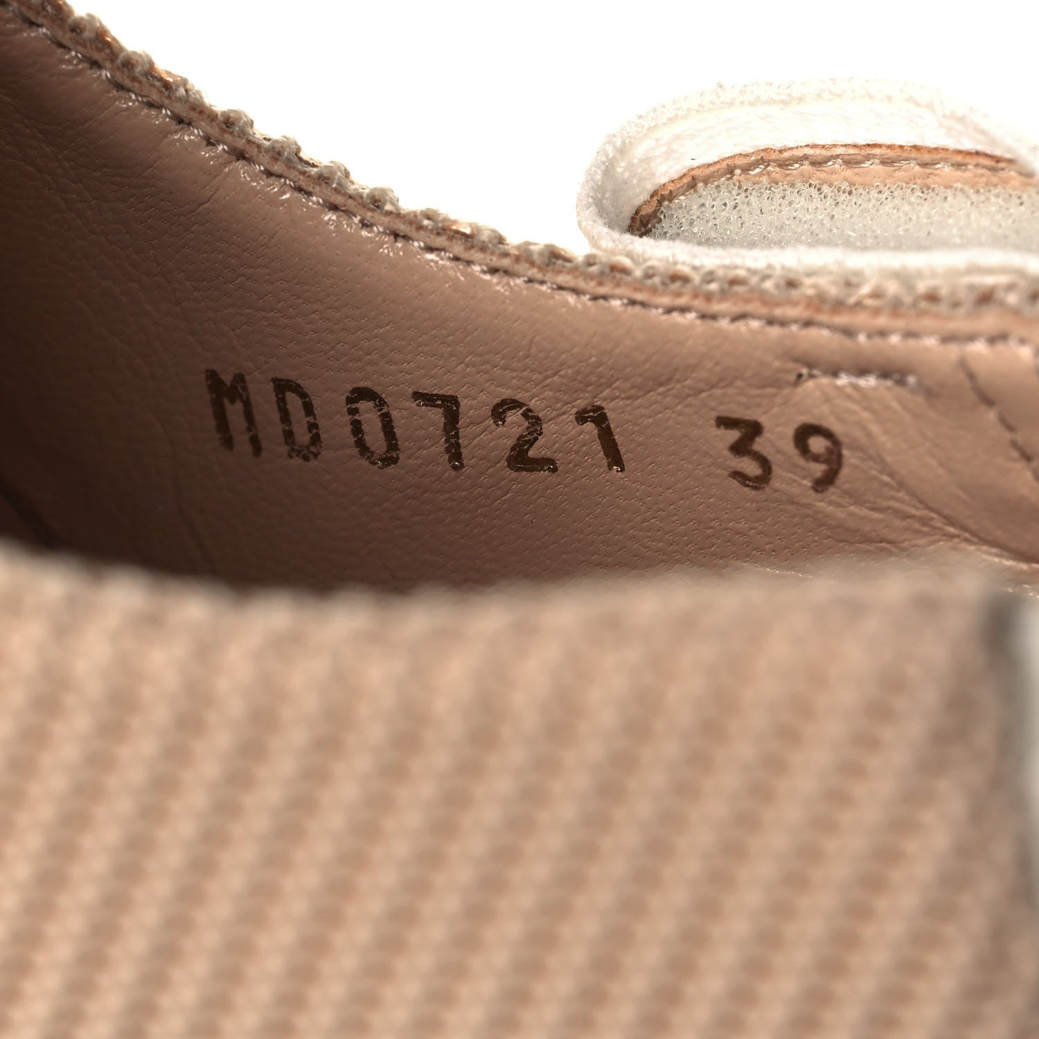 Christian Dior Technical Canvas Ribbon J'Adior Slingback 100mm Pumps 39 Powder Nude 9 of 11